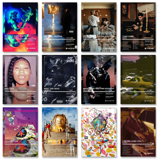 Hip-Hop Album Art Canvas Print™